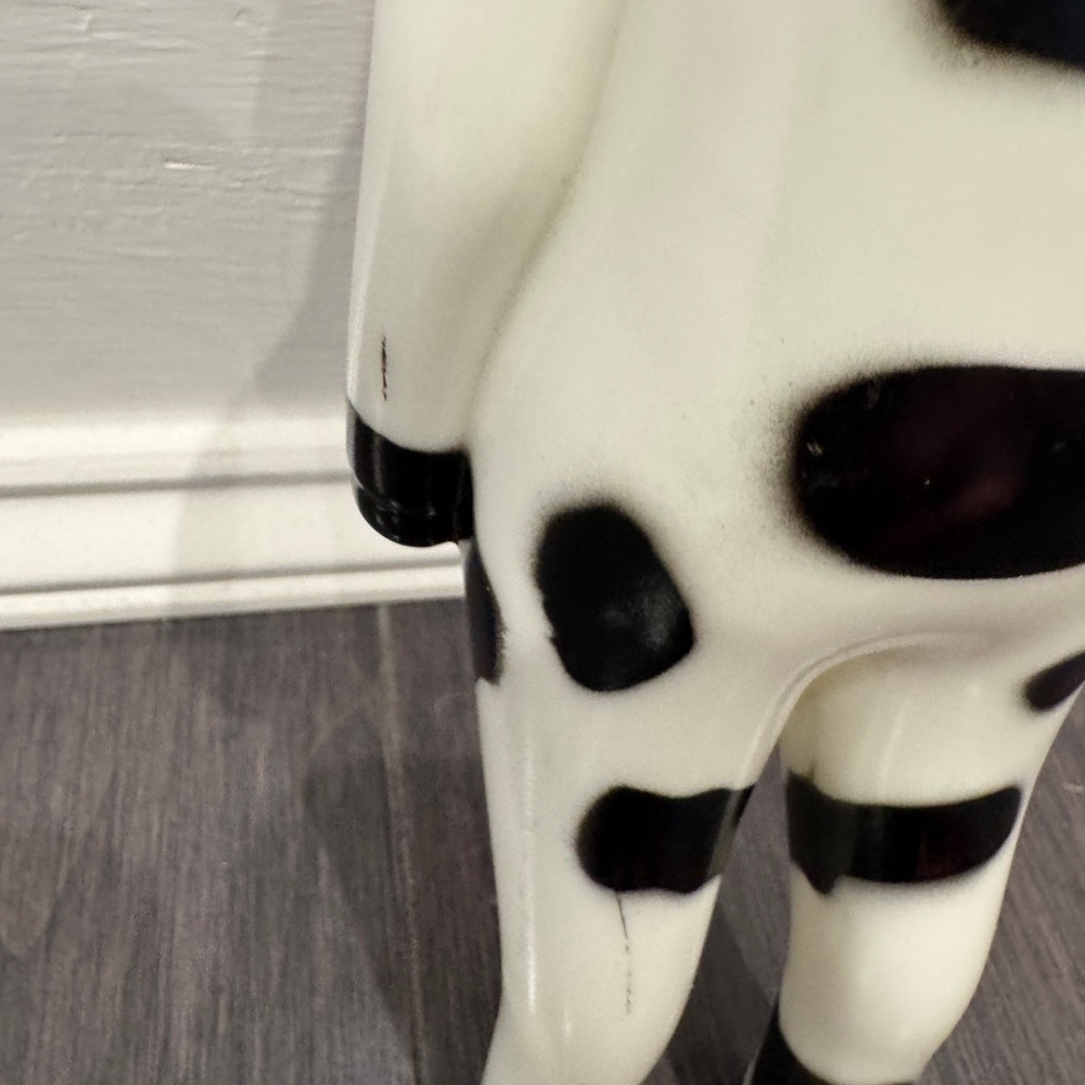 NWOT Cow Squeak Toy with Yellow Horns - Picture 5 of 6